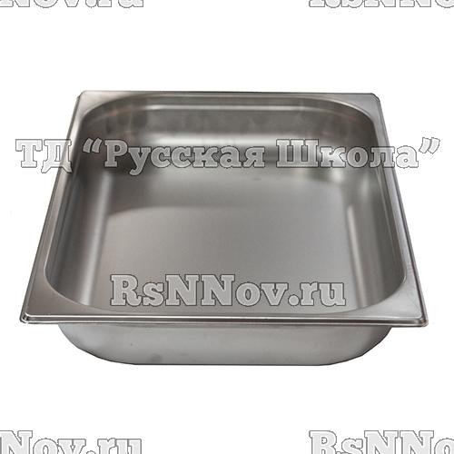 Гастроемкость без крышки нерж. GN-1/1 глубина 65, 7 л, (530х325х65 мм.), в упак. 5/10 шт