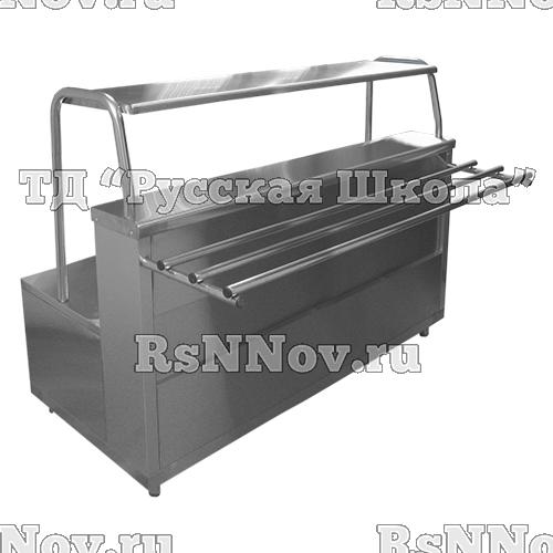 Мармит 1-х блюд 3 конф. Лира-Профи Эко (МЭП-1Б/ЛПЭ) (1500х705(1030)х1220(1240) мм, 3 кВт, 220/380 В)