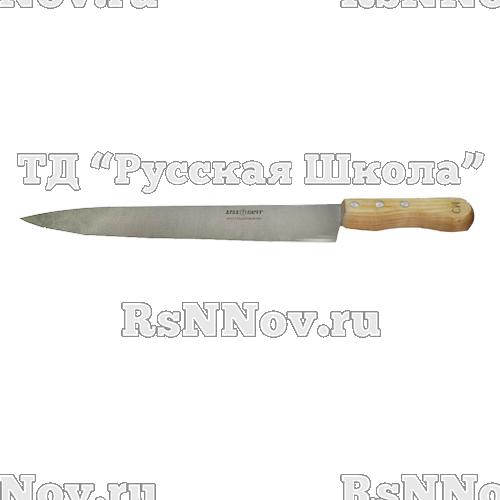 Нож поварской 250/375 мм "Поварская тройка" дерев. ручка, упак. 10 шт.арт.С-231/С-231б 250/375 мм, деревянная ручка, упак. 10 шт 