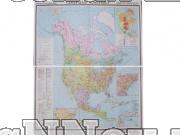 Учебная карта "Российская империя во второй половине XVIII в" (матовое, 2-стороннее лам.)