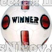 Мяч для футзала "WINNER Typhon Sala", р. 4, 32 пан., PU, 4 подкл. слоя, ручная сшивка
