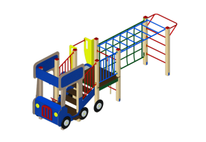 Детский игровой комплекс «Грузовичок» ДИК 1103 H=750