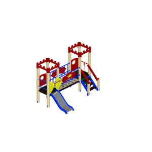 Детский игровой комплекс «Королевство» ДИК 1507 H=900