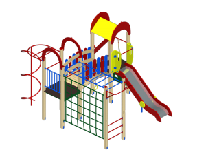 Детский игровой комплекс «Рада» ДИК 203 H=1200