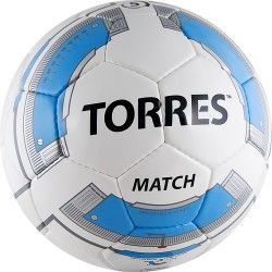 Мяч футбольный TORRES Match матчевый, р.5