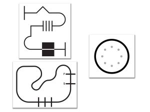 Набор трасс для занятий и соревнований по робототехнике
