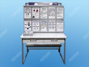 Комплект учебно-лабораторного оборудования "Элементы систем автоматики и вычислительной техники" (с лабораторным столом)