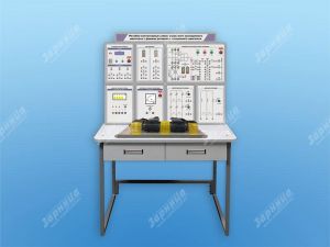 Комплект учебно-лабораторного оборудования "Релейно-контакторные схемы управления асинхронного двигателя с фазным ротором и синхронного двигателя"